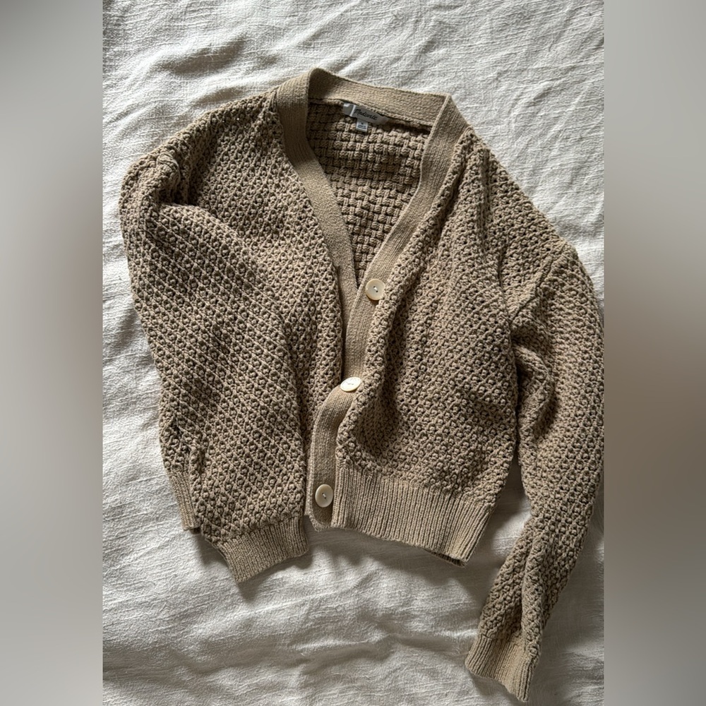Madewell cotton chunky knit